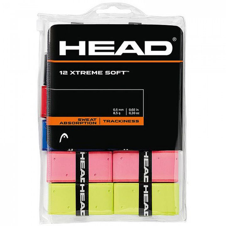 Head Xtreme Soft Overgrip 12-Pack Mix